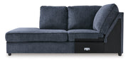 Albar Place Cobalt 2 - Piece LAF Chaise Sectional - Gate FurnitureSectional