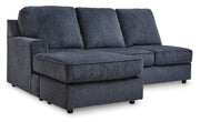 Albar Place Cobalt 2 - Piece RAF Chaise Sectional - Gate FurnitureSectional