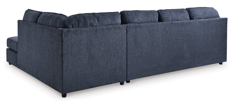 Albar Place Cobalt 2 - Piece RAF Chaise Sectional - Gate FurnitureSectional