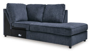 Albar Place Cobalt 2 - Piece RAF Chaise Sectional - Gate FurnitureSectional