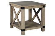 Aldwin Gray End Table - Gate FurnitureEnd Table