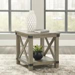 Aldwin Gray End Table - T457-3 - Gate Furniture