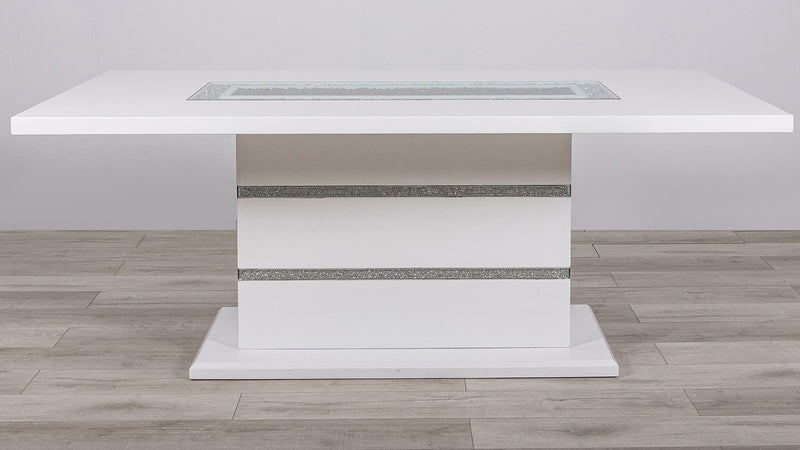 Aledo White Dining Set - Gate FurnitureDining Room Set