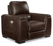 Alessandro Walnut Power Recliner - Gate FurniturePower Recliner