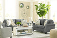 Alessio Charcoal Living Room Set - Gate Furniture