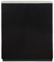 Alfie Linen Textured Fabric Twin Bed Beige - Gate FurnitureTwin Bed