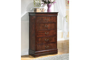Alisdair Dark Brown Chest of Drawers - Gate FurnitureChest