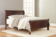 Alisdair Dark Brown King Sleigh Bed - Gate FurnitureKing Bed