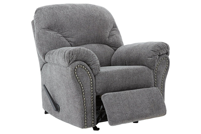 Allmaxx Pewter Recliner - Gate FurnitureRecliner