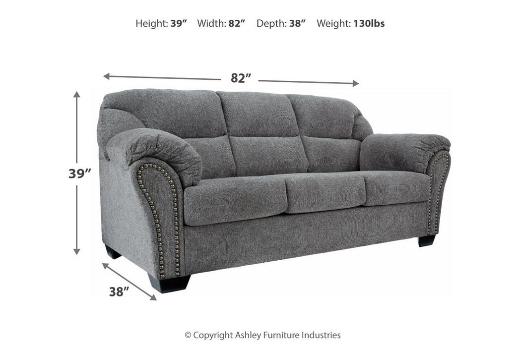 Allmaxx Pewter Sofa - 2810538 - Gate Furniture