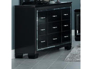 Allura Black Dresser - Gate FurnitureDresser