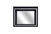Allura Black LED Mirror - Gate FurnitureMirror
