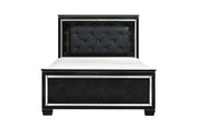 Allura Black LED Panel Bedroom Set - Gate FurnitureBedroom Set