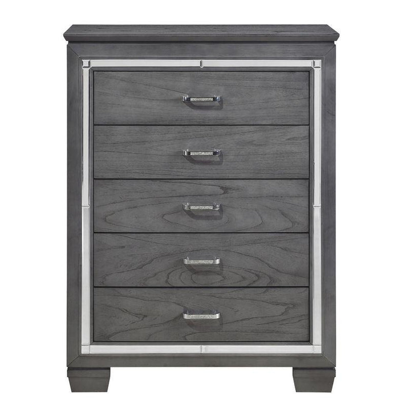 Allura Gray Chest - Gate FurnitureChest