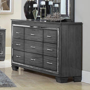 Allura Gray Dresser - Gate FurnitureDresser