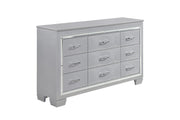 Allura Silver Dresser - Gate FurnitureDresser