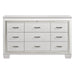 Allura White Dresser - 1916W-5 - Gate Furniture