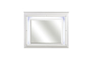 Allura White LED Mirror - Gate FurnitureMirror
