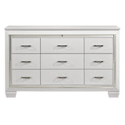 Allura White LED Panel Bedroom Set - Gate FurnitureBedroom Set