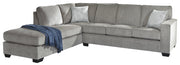 Altari Alloy LAF Full Sleeper Sectional - Gate FurnitureSleeper Sectional