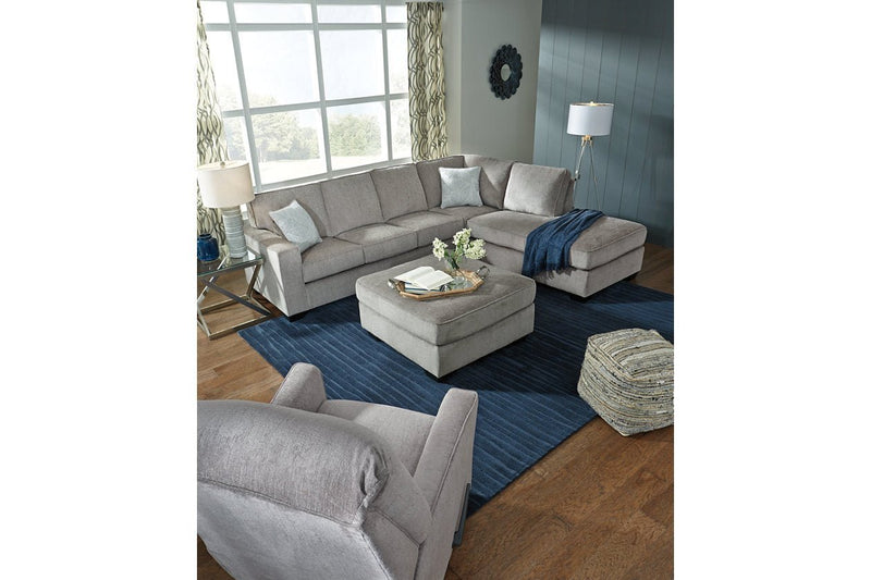 Altari Alloy Oversized Accent Ottoman - Gate FurnitureOttoman