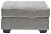 Altari Alloy Oversized Accent Ottoman - Gate FurnitureOttoman