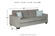 Altari Alloy Queen Sofa Sleeper - Gate FurnitureSleeper Sofa