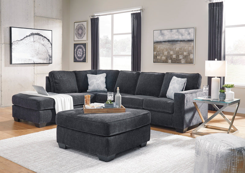 Altari Slate 2 - Piece LAF Sleeper Sectional - Gate FurnitureSleeper Sectional
