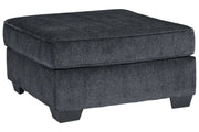 Altari Slate Oversized Accent Ottoman - Gate FurnitureOttoman