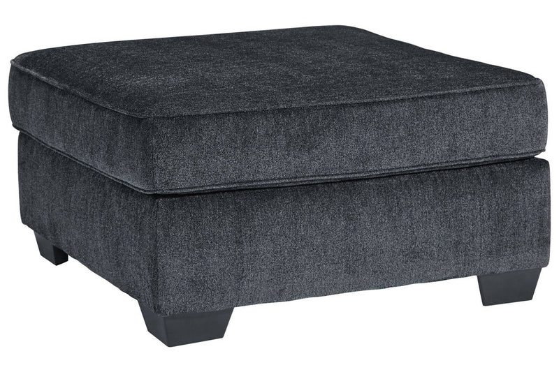 Altari Slate Oversized Accent Ottoman - Gate FurnitureOttoman
