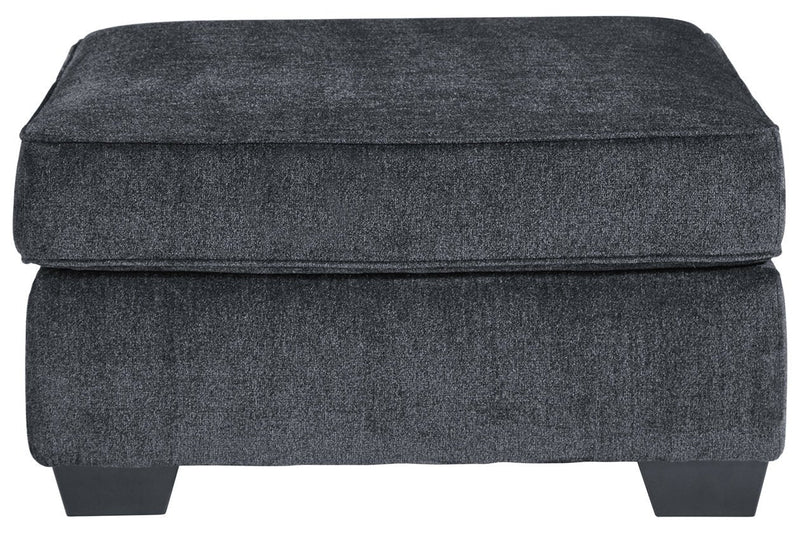 Altari Slate Oversized Accent Ottoman - Gate FurnitureOttoman