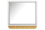 Altyra White Bedroom Mirror - Gate FurnitureMirror