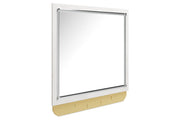 Altyra White Bedroom Mirror - Gate FurnitureMirror
