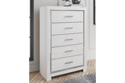 Altyra White Chest of Drawers - Gate FurnitureChest