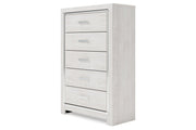 Altyra White Chest of Drawers - Gate FurnitureChest