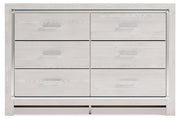 Altyra White Dresser - Gate FurnitureDresser