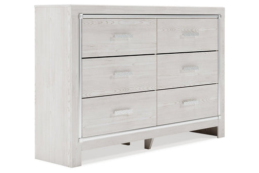 Altyra White Dresser - Gate FurnitureDresser