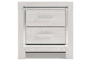 Altyra White Nightstand - Gate FurnitureNightstand