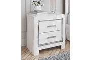 Altyra White Nightstand - Gate FurnitureNightstand