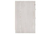 Altyra White Nightstand - Gate FurnitureNightstand