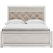Altyra White Queen Panel Bed - Gate FurnitureQueen Bed