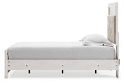 Altyra White Twin Panel Bed - Gate FurnitureTwin Bed