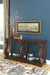 Alymere Rustic Brown Sofa/Console Table - T869-4 - Gate Furniture