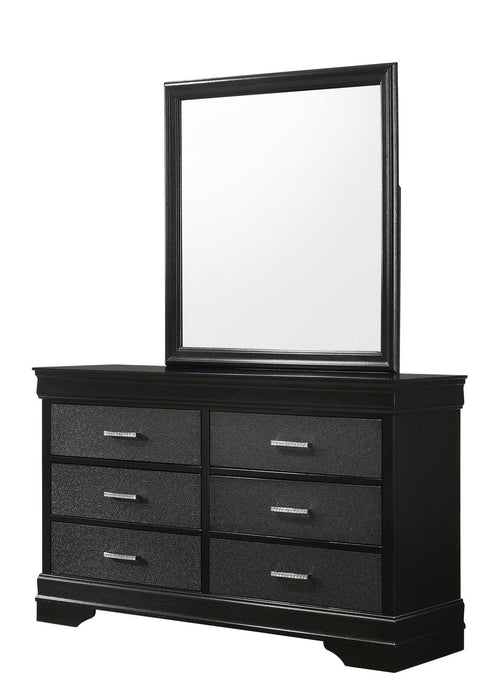 Amalia Black Mirror - B6918-11 - Gate Furniture