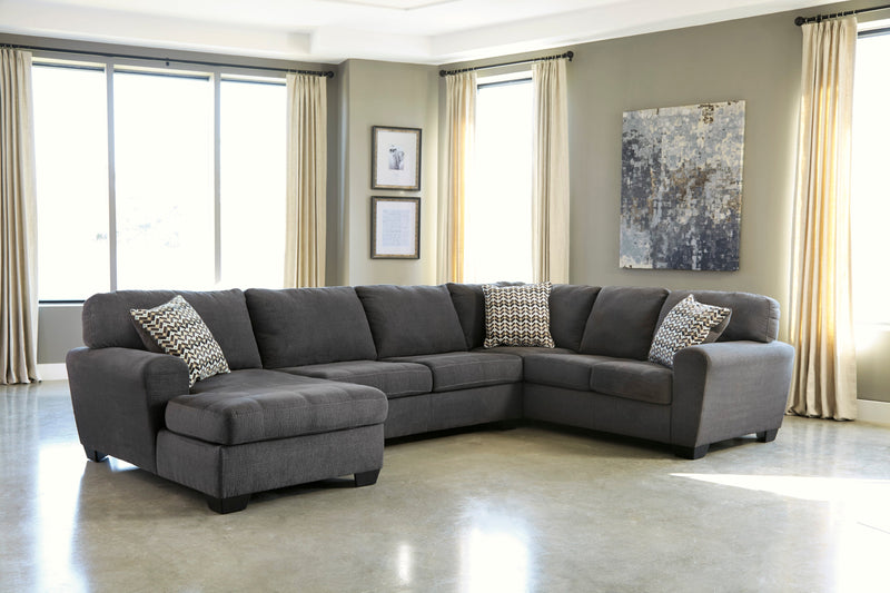 Ambee Slate LAF Sectional - Gate FurnitureSectional