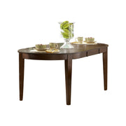 Ameillia Dark Oak Extendable Oval Dining Set - Gate FurnitureDining Room Set