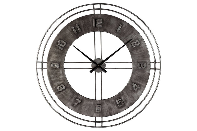 Ana Sofia Antique Gray Wall Clock - Gate FurnitureOther Products
