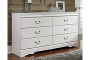 Anarasia White Dresser - Gate FurnitureDresser