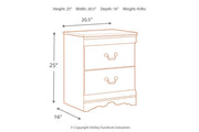 Anarasia White Nightstand - Gate FurnitureNightstand