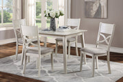 Anderson Antique White 5 - Piece Dining Set - Gate FurnitureDining Room Set